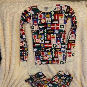 Hanna Andersson Multicolor Kids Pajama Set US 14